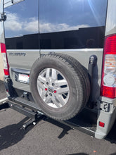 Load image into Gallery viewer, Travato Bike Rack Conversion Spare Tire Mount Right Hand Door