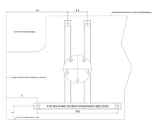 Load image into Gallery viewer, Promaster Van Spare Tire Mount Right Hand Door