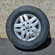 Load image into Gallery viewer, Lightly-used Spare Aluminum Wheel/New Tire for Ram Promaster, Size 225/75/16