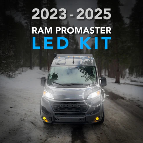 Open Glass Van Mods LED upgrade kit 2023-2026