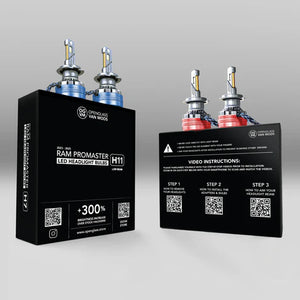 Open Glass Van Mods LED upgrade kit 2023-2026