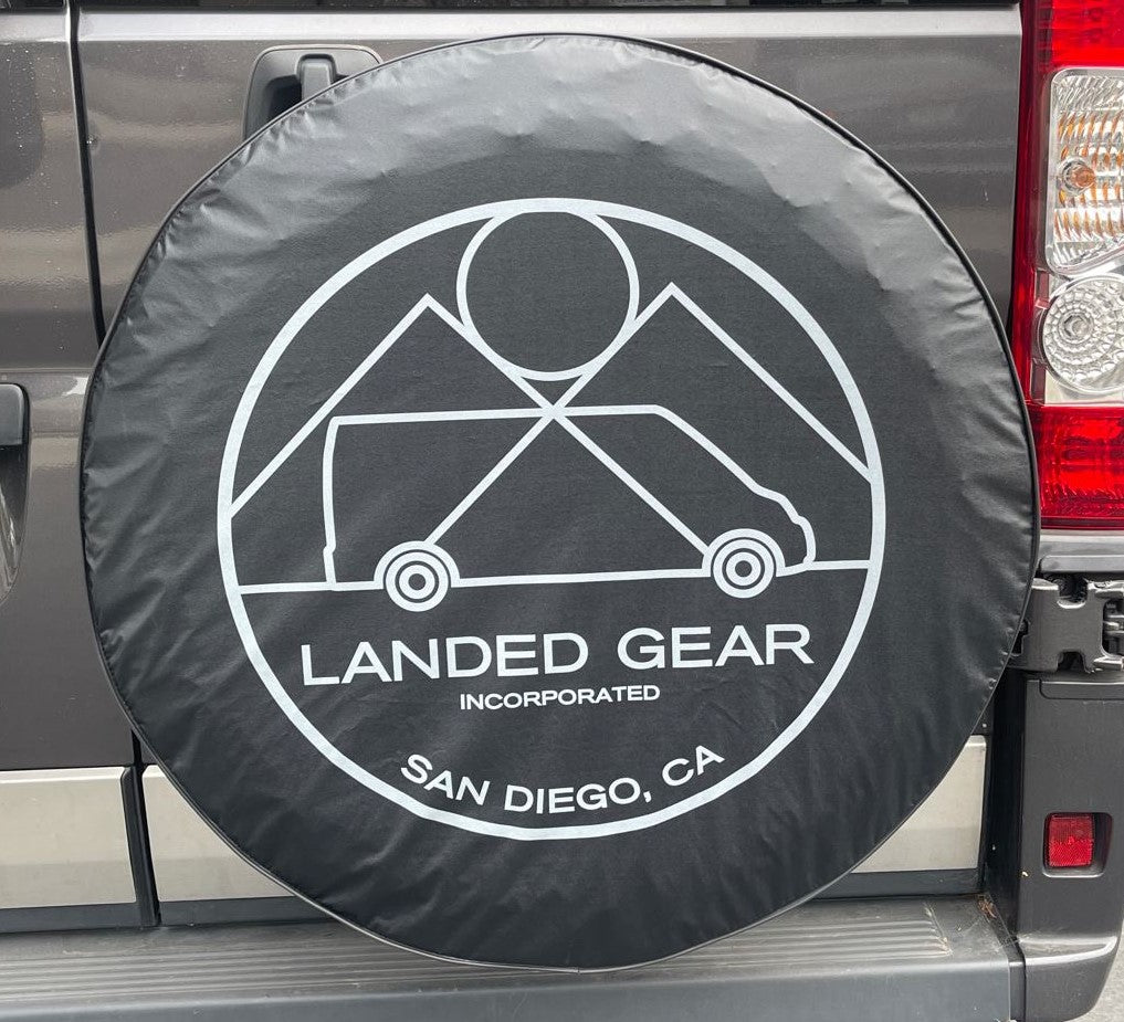 Landed Gear Branded Spare Tire Cover Landed Gear, Inc.
